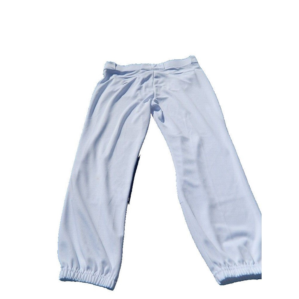 Rawlings Baseball Pants Men's XL White Elastic Bottom NWT - Picture 2 of 12